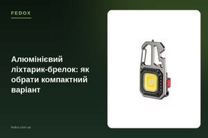 Алюминиевый фонарик-брелок: как выбрать компактный вариант