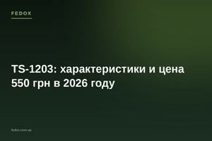 TS-1203: характеристики та ціна 550 грн у 2026 році
