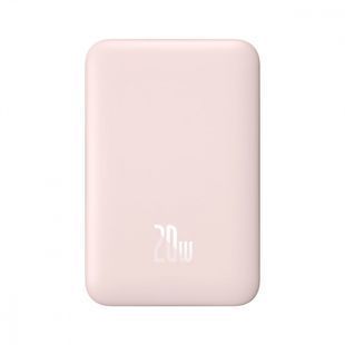 Портативный аккумулятор Baseus Magnetic Mini 20W 10000mAh розовый