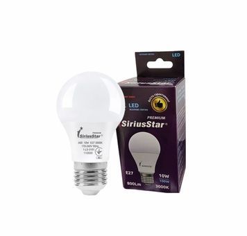 Лампа VALESO SIRIUSSTAR 3101 А60 10W-3000K-E27