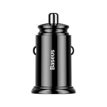 АЗП Baseus Circular Plastic QC 3.0 30W 2USB black