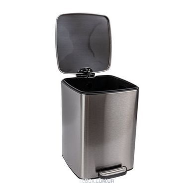 Відро для сміття VALESO DSP03, 15 л, brush