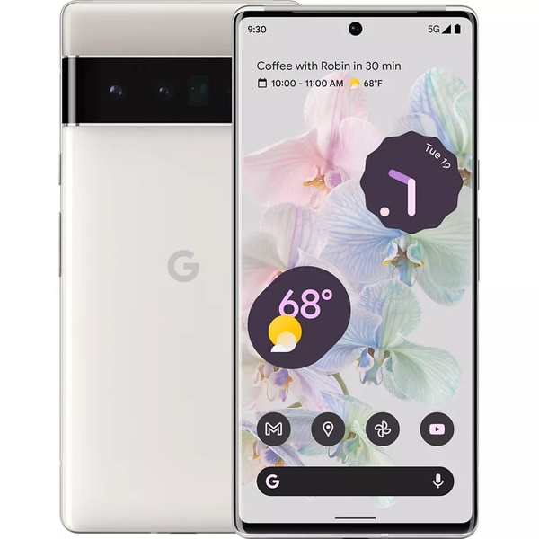 Смартфон Google Pixel 6 Pro 12/256GB Cloudy White (Original) 1+eSim
