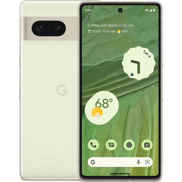 Смартфон Google Pixel 7 8/128GB Lemongrass (Original) 1+eSim
