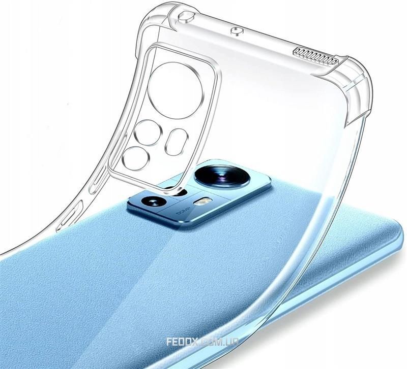 Чохол-накладка BeCover Anti-Shock для Xiaomi Redmi Note 12S Clear (709326), Прозорий
