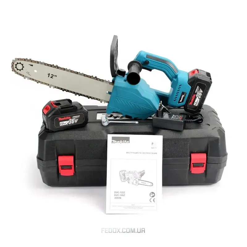 Пила акумуляторна Makita DUC122N 36V 6Ah з автомастилом