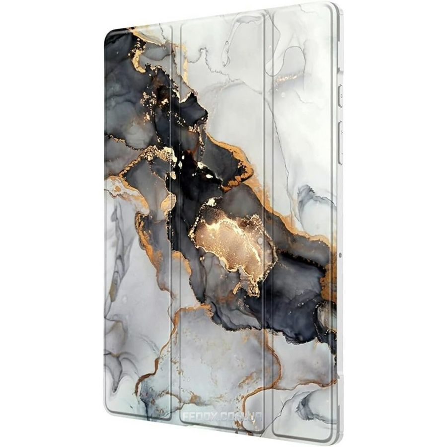 Чохол-книжка BeCover Soft Edge TPU для Xiaomi Redmi Pad SE 8.7 Gray Marble (712575), Різнокольоровий
