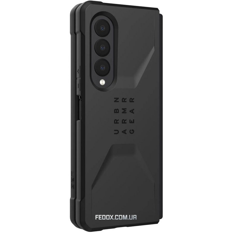 Чохол-накладка Urban Armor Gear Civilian для Samsung Galaxy Fold 3 SM-F926 Black (21319D114040), чорний