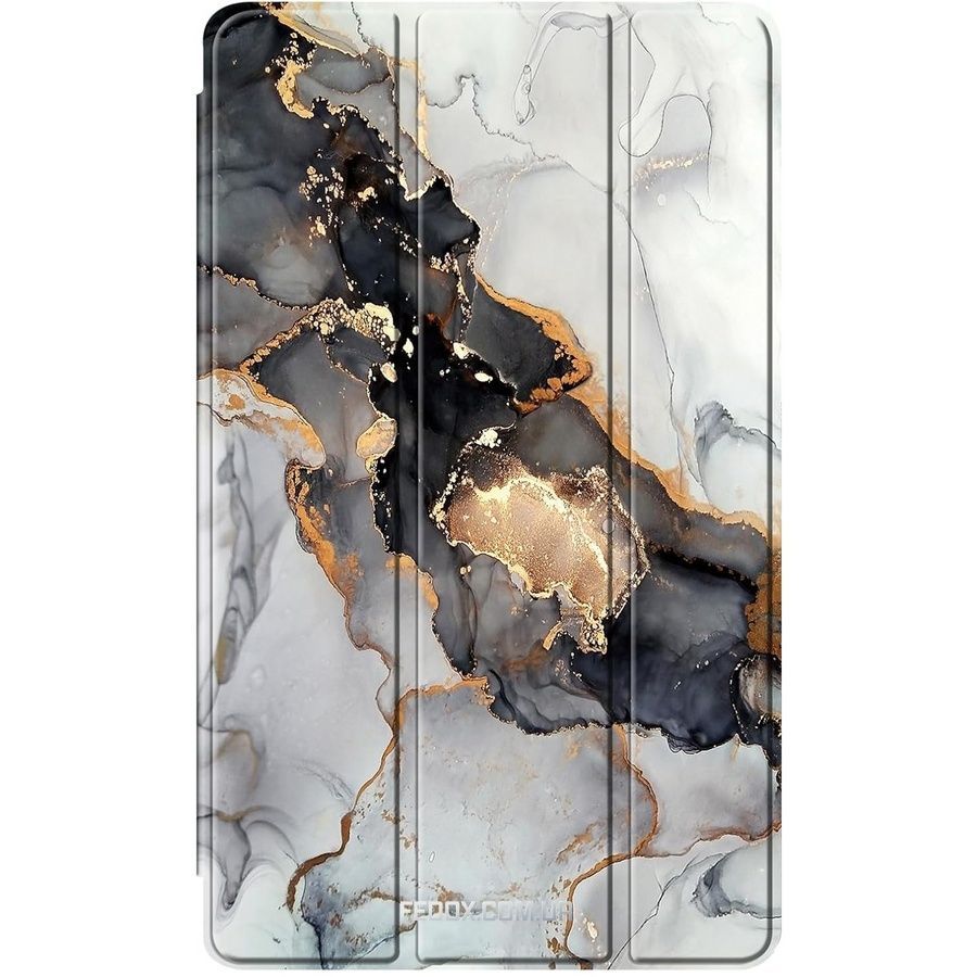 Чохол-книжка BeCover Soft Edge TPU для Xiaomi Redmi Pad SE 8.7 Gray Marble (712575), Різнокольоровий