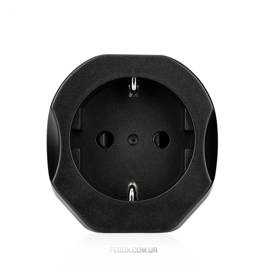 Адаптер Essager EU - UK (F/M) Black (ECTZH-YCC01-Z)