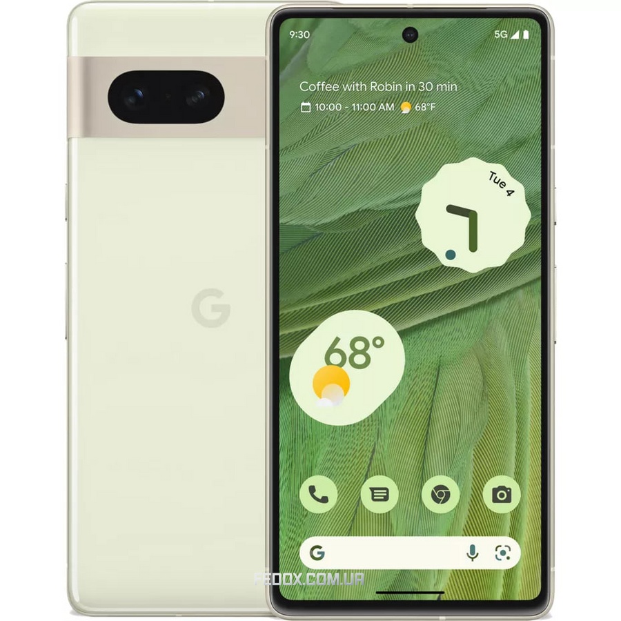 Смартфон Google Pixel 7 8/128GB Lemongrass  1+eSim