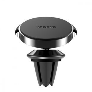Автомобильный держатель Baseus Small Ears Series Magnetic Suction Bracket Air Outlet Type черный