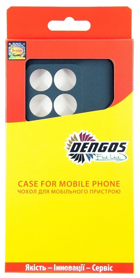 Чехол-накладка Dengos Carbon для Motorola Moto Edge 60 Fusion Blue (DG-TPU-CRBN-245)