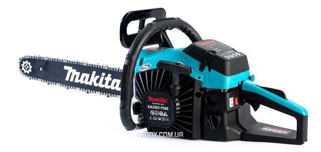 Бензиновая цепная пила Makita EA3503 P50E ( 4,9 кВт с шиной 45 см ) Мощная бензопила Макита для дров