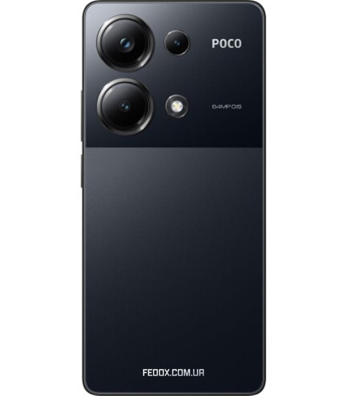 Смартфон Xiaomi Poco M6 Pro 8/256GB Dual Sim Black