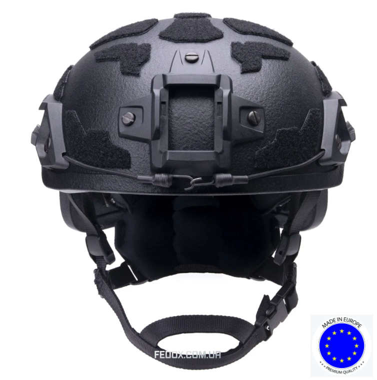 Тактичний бронешолом PGD-ARCH NIJ IIIA Black. Балістичний шолом. Бойовий шолом. Військовий шолом. Виробник Данія. (ARCH-L-Black)