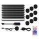 RGB Набір настінних світильників LED Smart Wall Lamp 9pcs (TuYa WIFI) black