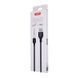 Кабель XO NB103 USB-Lightning (M/M), 2.1A 1м Black (6920680862702)