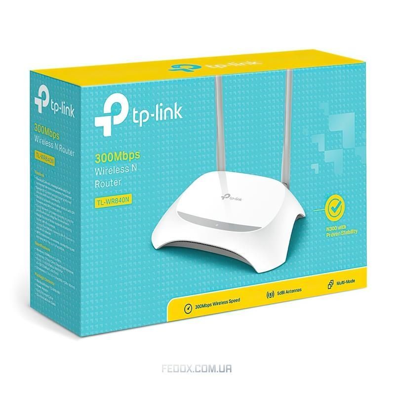 Беспроводной маршрутизатор TP-Link TL-WR840N