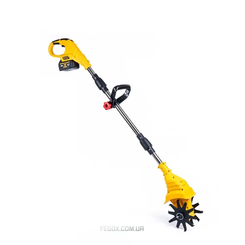 Культиватор акумуляторний DeWalt DCM75X1 48V 6Ah 600W