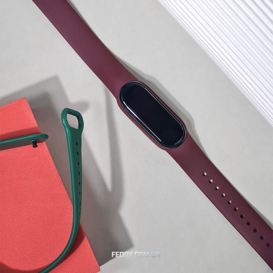 Ремінець Silicone Xiaomi Mi Band 5/6 dark blue
