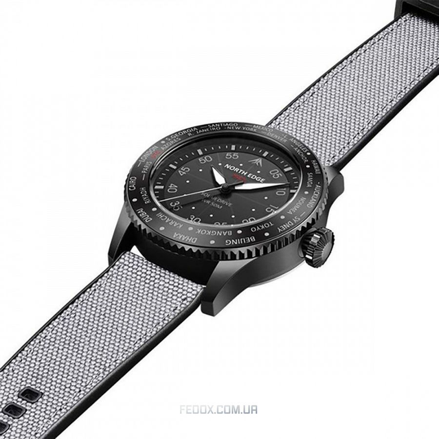 Механические Часы NORTH EDGE MACH black