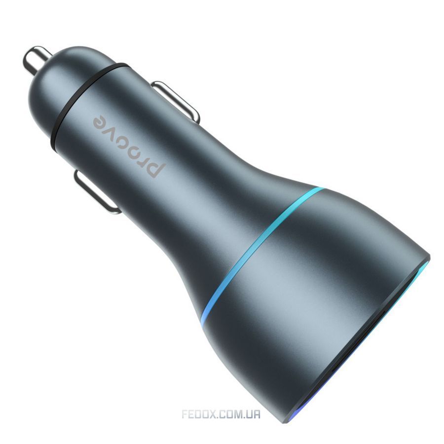 АЗП Proove Super Charge 130W (2 Type-C + USB) черный