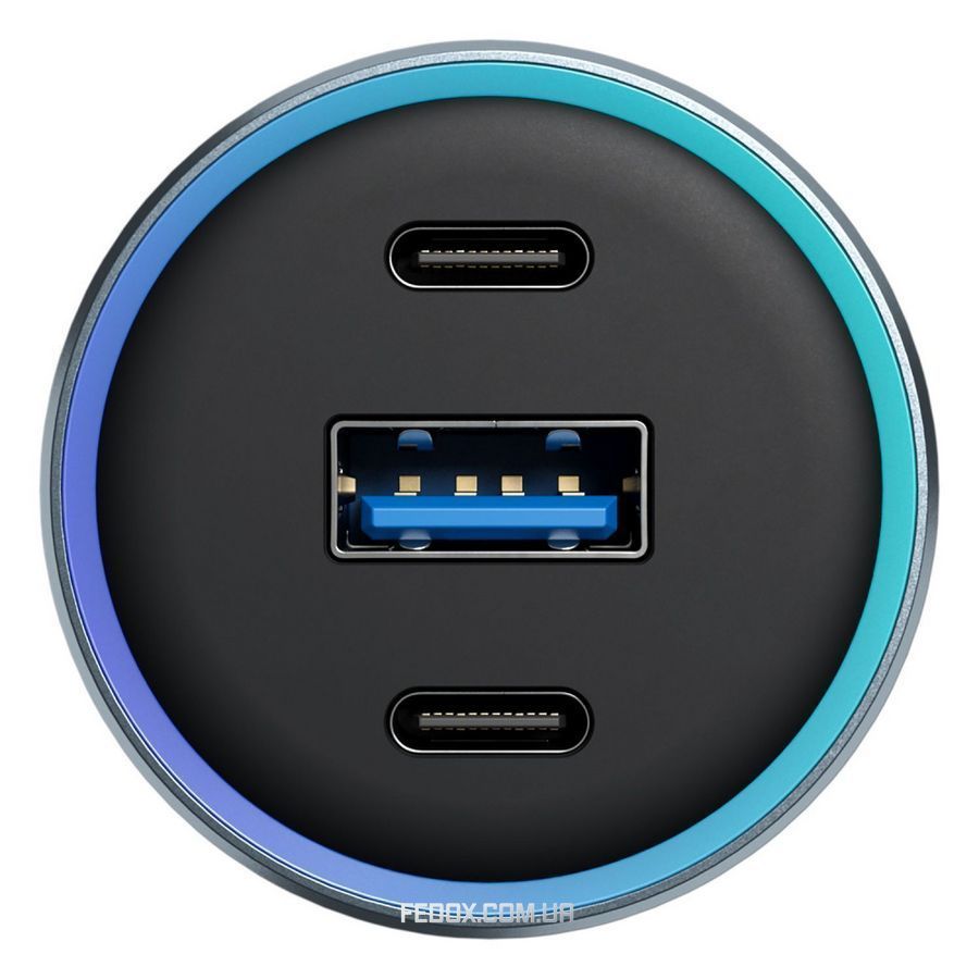 АЗП Proove Super Charge 130W (2 Type-C + USB) черный