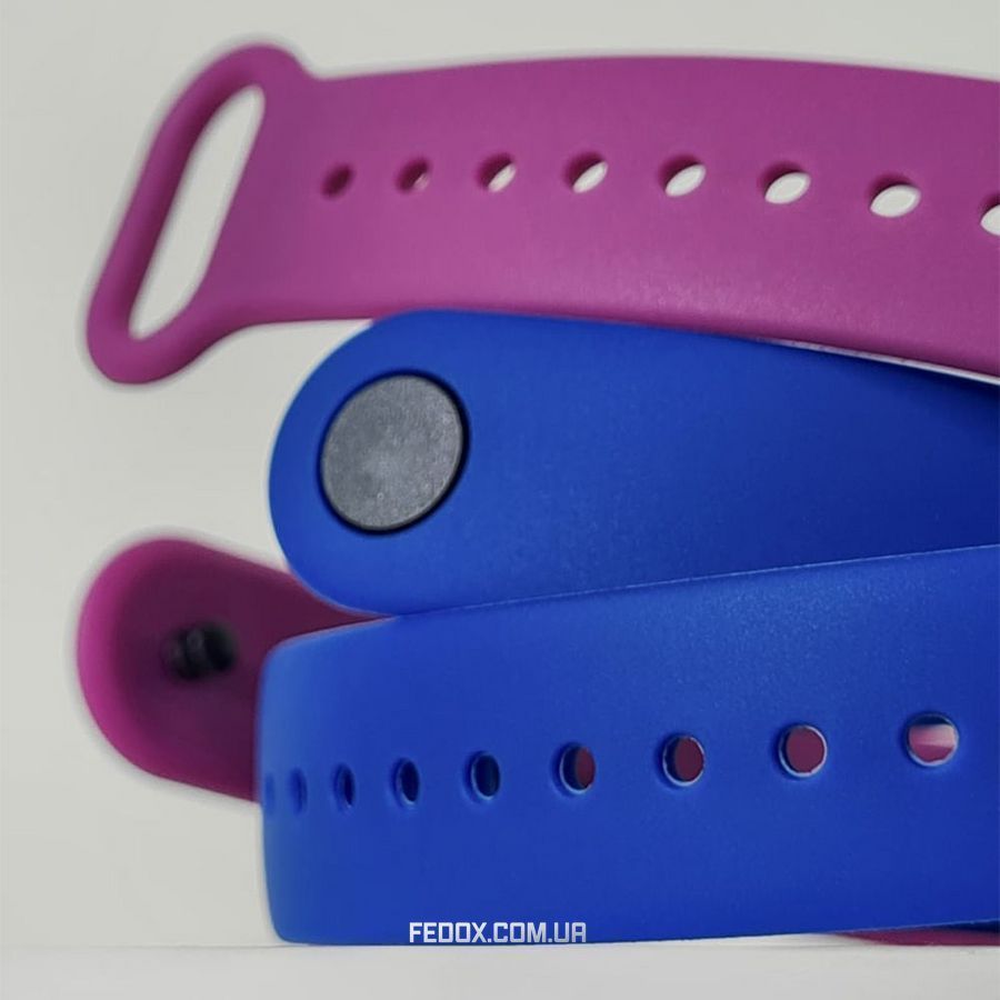 Ремінець Silicone Xiaomi Mi Band 5/6 dark blue