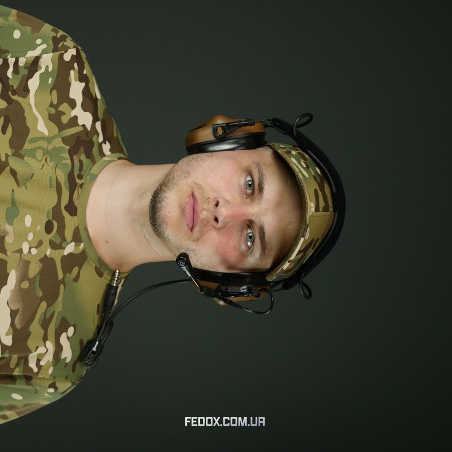 Цифровые активные защитные наушники Earmor M32 PLUS Койот
