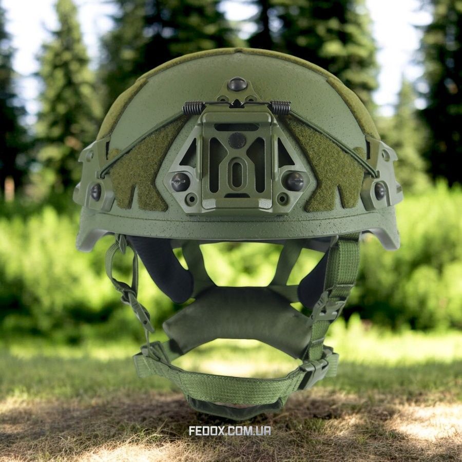 Sestan-Busch Croatia Helmet (BK-ACH-MC) GEN-II Covers Half-Ears Green-XL