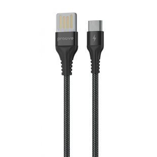 Proove Double Way Weft Type-C 2.4A Cable (1m) black