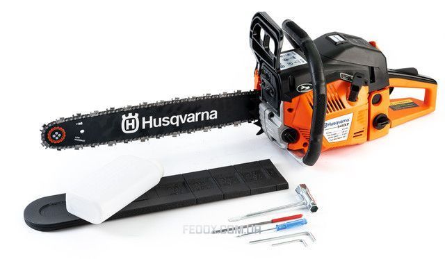 Бензиновая цепная пила Husqvarna 545 ХР ( 4,9 кВт с шиной 45 см ) Мощная бензопила Хускварна для дров, леса