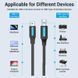 Кабель Vention USB Type-C - USB Type-B (M/M), 2 м, Black (CQUBH)