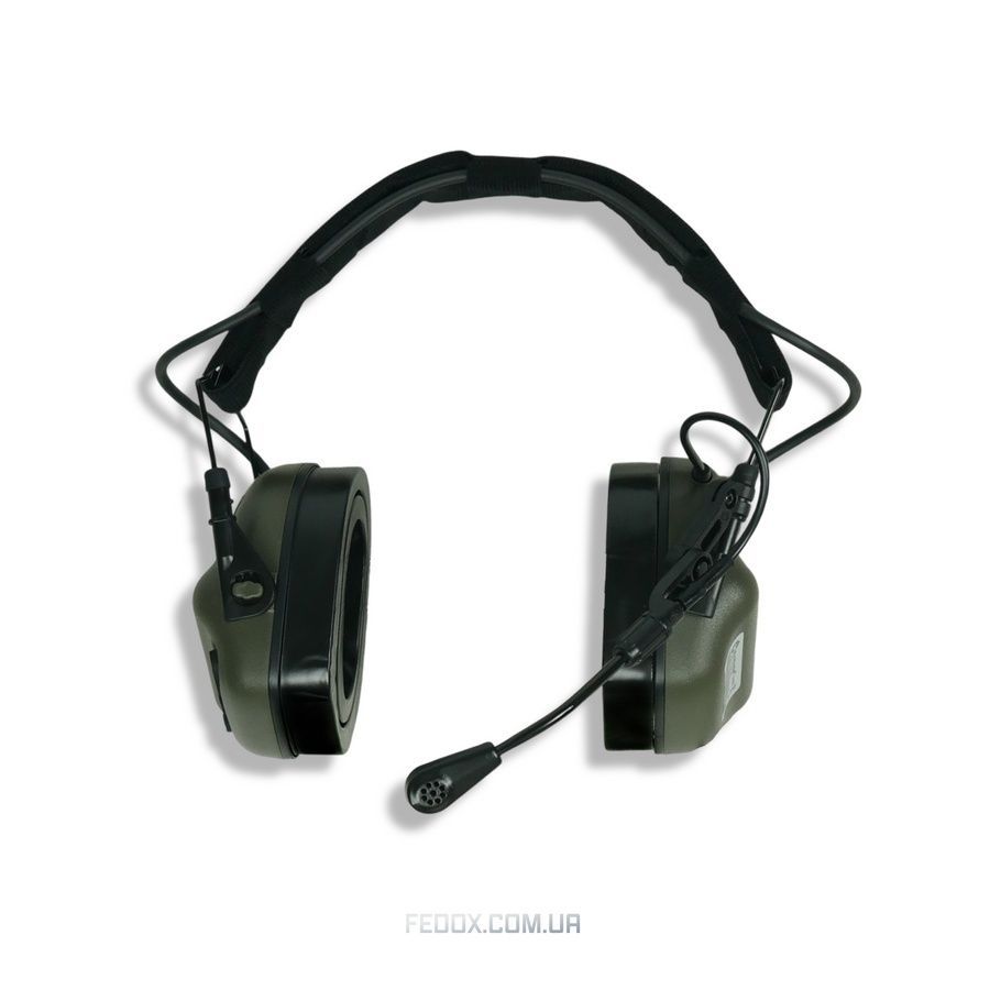 Цифровые активные защитные наушники Earmor M32 PLUS Олива