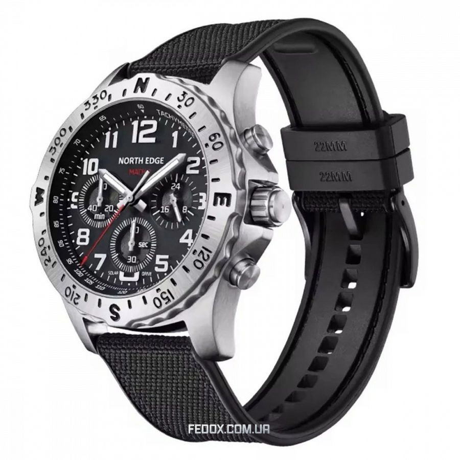 NORTH EDGE MACH-2 black Mechanical Watch