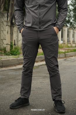 Штани стрейч BR Flex Shadow сірі-2XL