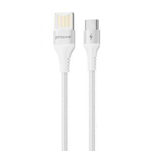 Proove Double Way Weft Type-C 2.4A Cable (1m) white