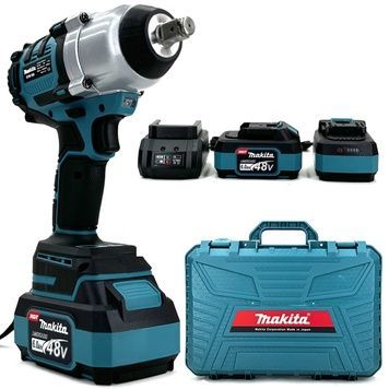 Бесщеточный Гайковерт Makita (DTW288) Аккумуляторный (48V / 6AH) Мощный ударный гайковерт Макита в Кейсе (+2 АКБ)