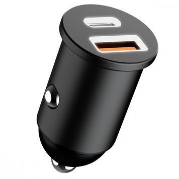 АЗП Proove Tiny Power 30W (Type-C + USB) черный