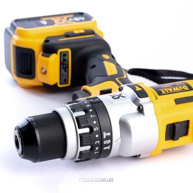 Акумуляторний ударний дриль-шуруповерт DeWalt DCD996P3 (48V, 6AH) Безщітковий із великим набором Деволт