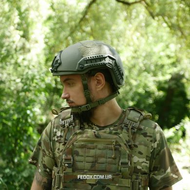 Шлем хаки (S) PE Fast NIJ IIIA По стандартным NATO