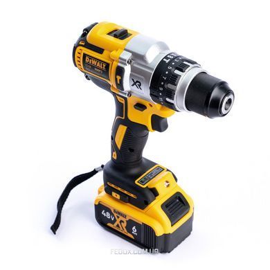 Акумуляторний ударний дриль-шуруповерт DeWalt DCD996P3 (48V, 6AH) Безщітковий із великим набором Деволт