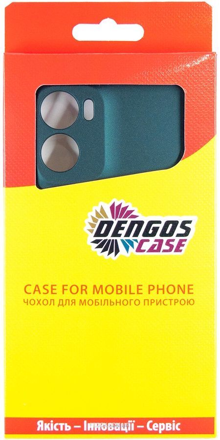 Чехол-накладка Dengos для Motorola G05 Green Full Glue (DG-KM-148) + защитное стекло