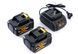 Безщітковий акумуляторний перфоратор DeWalt DCD900B (36V, 6 AH) Трирежимний перфоратор Деволт з 2 АКБ