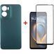 Чехол-накладка Dengos для Motorola G05 Green Full Glue (DG-KM-148) + защитное стекло