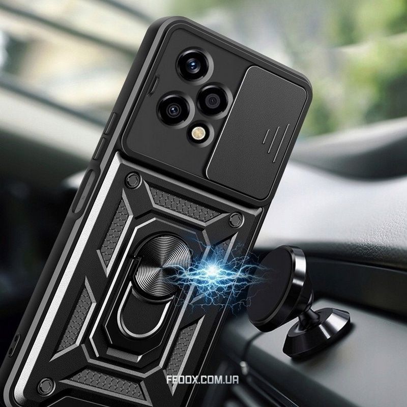 Чохол-накладка BeCover Military для Honor 200 Lite Black (713044)