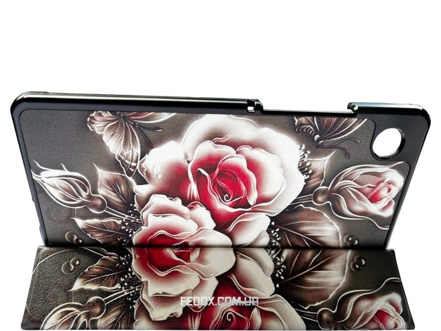 Чохол BeCover Smart Case для Samsung Galaxy Tab A11 SM-X133/SM-X135 8.7" Black Rose (713983)