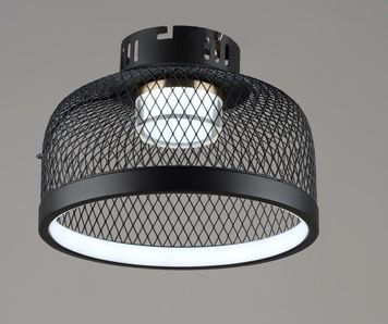 Люстра потолочная LED VALESO B YH1348/34W BK+GD