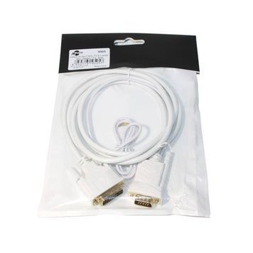 Кабель Atcom (9505) DVI-D - VGA, 1.8м, белый
